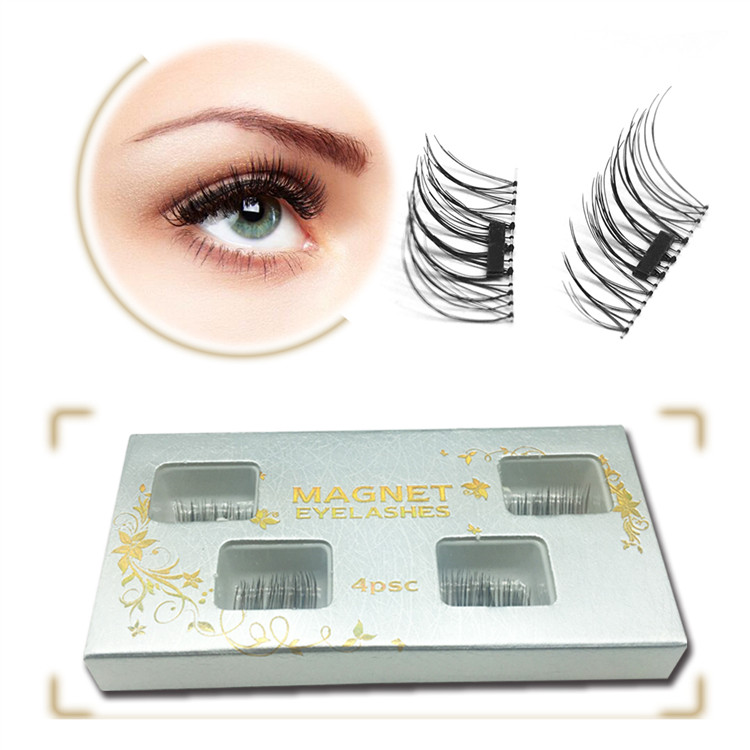 Supply reusable pretty magnetic eyelashes Y-13